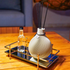 Kit Diffuseur - Vase Parfum ANAQA avec parfum d'ambiance luxueux et bâtonnets de senteur